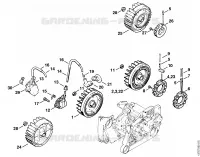Dispositif d'allumage pour Stihl 066 MR