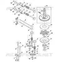 D   Soupape pour Stihl FH580V-AS51