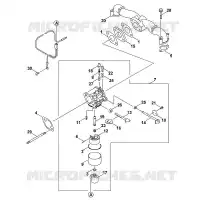 I   Carburateur pour Stihl FH580V-AS51