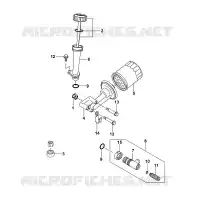 E   Système de graissage pour Stihl FJ180V-BM80