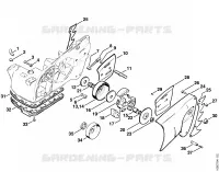 Embrayage, Pignon pour Stihl 070