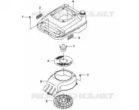 F   Recouverement/ Ventilateur pour Stihl FJ180V-BS51