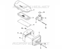 J   Filtre à air/ Echappement pour Stihl FJ180V-BS51