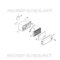 B   Filtre à air pour Stihl HD675 (HD675-3012)
