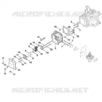 I   Couvre soupapes, Soupape pour Stihl HD675 (HD675-3012)