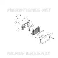 B   Filtre à air pour Stihl HD675 (HD675-3013)