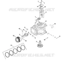 C   Arbre à cames pour Stihl HD675 (HD675-3013)
