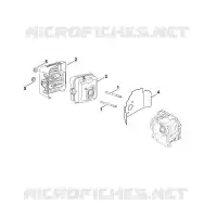F   Échappement pour Stihl HD675 (HD675-3013)