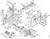 Pompe à huile, Embrayage pour Stihl 075 AVE