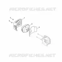 F   Échappement pour Stihl XT-6 (XT149-0213)