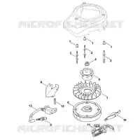 J   Dispositif d´allumage, Frein pour Stihl XT-6 (XT149-0213)