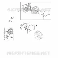 F   Échappement pour Stihl XT-675 (XT675-2019)