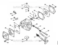 Carburateur WJ 112 pour Stihl 076 S