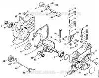 Carter, Vilebrequin pour Stihl 076 S
