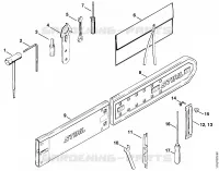 Outils, Accessoires optionnels pour Stihl 076 S