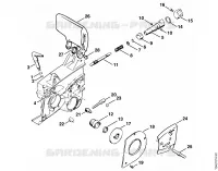 Pompe à huile pour Stihl 076 S