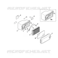 B   Filtre à air pour Stihl XT-675 (XT675-3052)