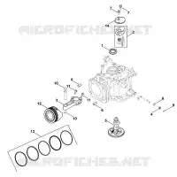 C   Arbre à cames pour Stihl XT-675 (XT675-3052)