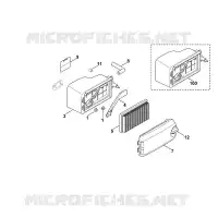 B   Filtre à air pour Stihl XT-675 (XT675-3098)