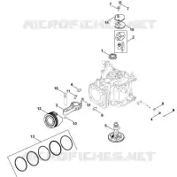 C   Arbre à cames pour Stihl XT-675 (XT675-3098)