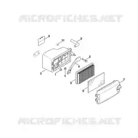 B   Filtre à air pour Stihl XT-800 (XT800-0032)