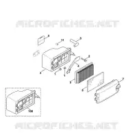 B   Filtre à air pour Stihl XT-800 (XT800-2052)