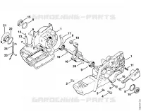 Carter de vilebrequin pour Stihl 08 SE