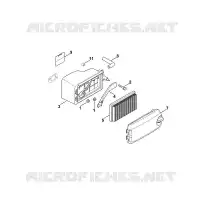 B   Filtre à air pour Stihl XT-800 (XT800-3087)