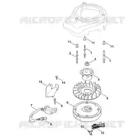 J   Dispositif d'allumage pour Stihl XT-800 (XT800-3087)