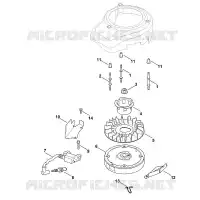 I   Dispositif d'allumage pour Stihl XT-800 (XT800-3088)