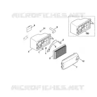 B   Filtre à air pour Stihl XT-800 (XT800-3090)