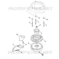 J   Dispositif d'allumage pour Stihl XT-800 (XT800-3091)