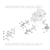 H   Arbre à cames, soupapes pour Stihl EVC 200.0 (EVC200-0001)