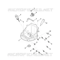 J   Transmission de régulateur, carter d'huile pour Stihl EVC 200.0 (EVC200-0001)