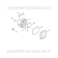 B   Filtre à air pour Stihl EVC 200.1 (EVC200-0002)