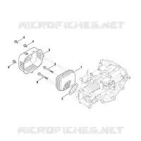 F   Silencieux pour Stihl EVC 200.1 (EVC200-0002)