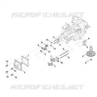 H   Arbre à cames, soupapes pour Stihl EVC 200.1 (EVC200-0002)