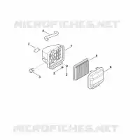 B   Filtre à air pour Stihl EVC 200.2 (EVC200-0003)
