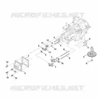 H   Arbre à cames, soupapes pour Stihl EVC 200.2 (EVC200-0003)