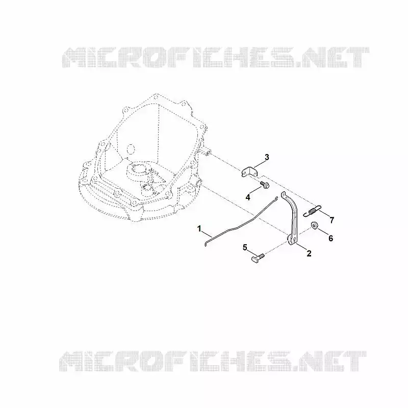 E - Tringlerie du régulateur Stihl Moteurs thermiques Moteurs thermiques EVC EVC 200.3 (EVC200-0007)  EVC 200.3 (EVC200-0007)