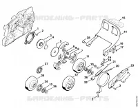 Embrayage, Frein de chaîne pour Stihl 084