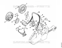 Dispositif d'allumage pour Stihl 084 W