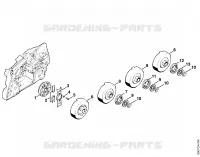 Embrayage ⇥ X 25 673 243 (22.92) pour Stihl 084 W