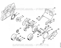 Embrayage, Frein de chaîne pour Stihl 084 W