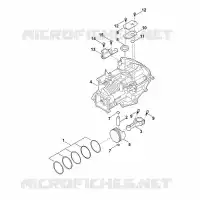 C   Carter de vilebrequin, piston, bielle pour Stihl EVC 200.3 C (EVC200-0005)