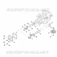 H   Arbre à cames, soupapes pour Stihl EVC 200.3 C (EVC200-0005)