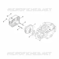 F   Silencieux pour Stihl EVC 300.0 (EVC300-0001)