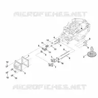 H   Arbre à cames, soupapes pour Stihl EVC 300.0 (EVC300-0001)