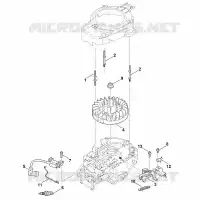 I   Système d'allumage, volant moteur pour Stihl EVC 300.0 (EVC300-0001)