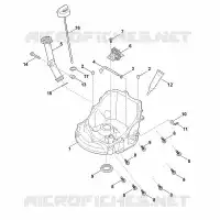J   Transmission de régulateur, carter d'huile pour Stihl EVC 300.0 (EVC300-0001)